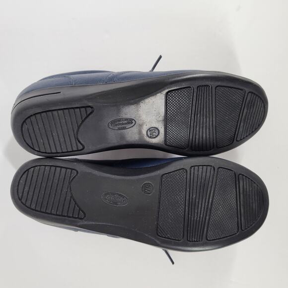 Womens Dr. Scholls Lace Up Shoes 9 M Double Air Pillow Insoles Comfort Navy Blue - Picture 7 of 9